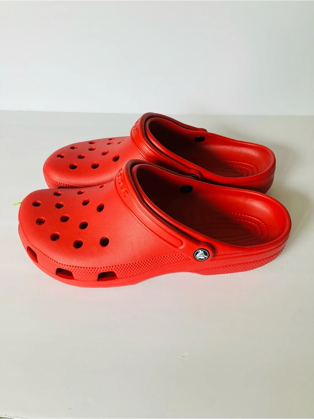 Crocs Men's Adult Classic Clogs Slip-On Sandals Red Lightweight~US Size 13 New